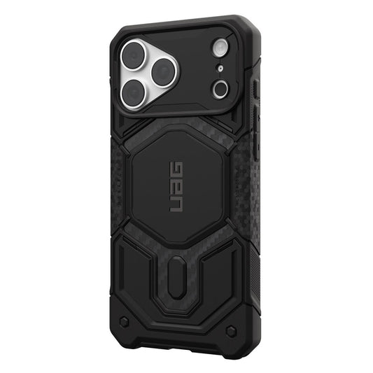 Coque MagSafe pour Apple iPhone 18 Pro Max / 17 Pro Max, Urban Armor Gear, Monarch Pro Carbon, Noire
