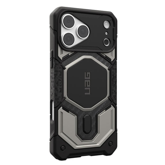 Coque MagSafe pour Apple iPhone 18 Pro Max / 17 Pro Max, Urban Armor Gear, Monarch Pro, Gris