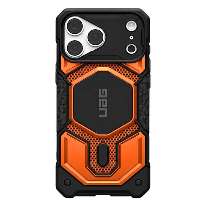 Coque MagSafe pour Apple iPhone 18 Pro Max / 17 Pro Max, Urban Armor Gear, Monarch Pro Kevlar, Orange