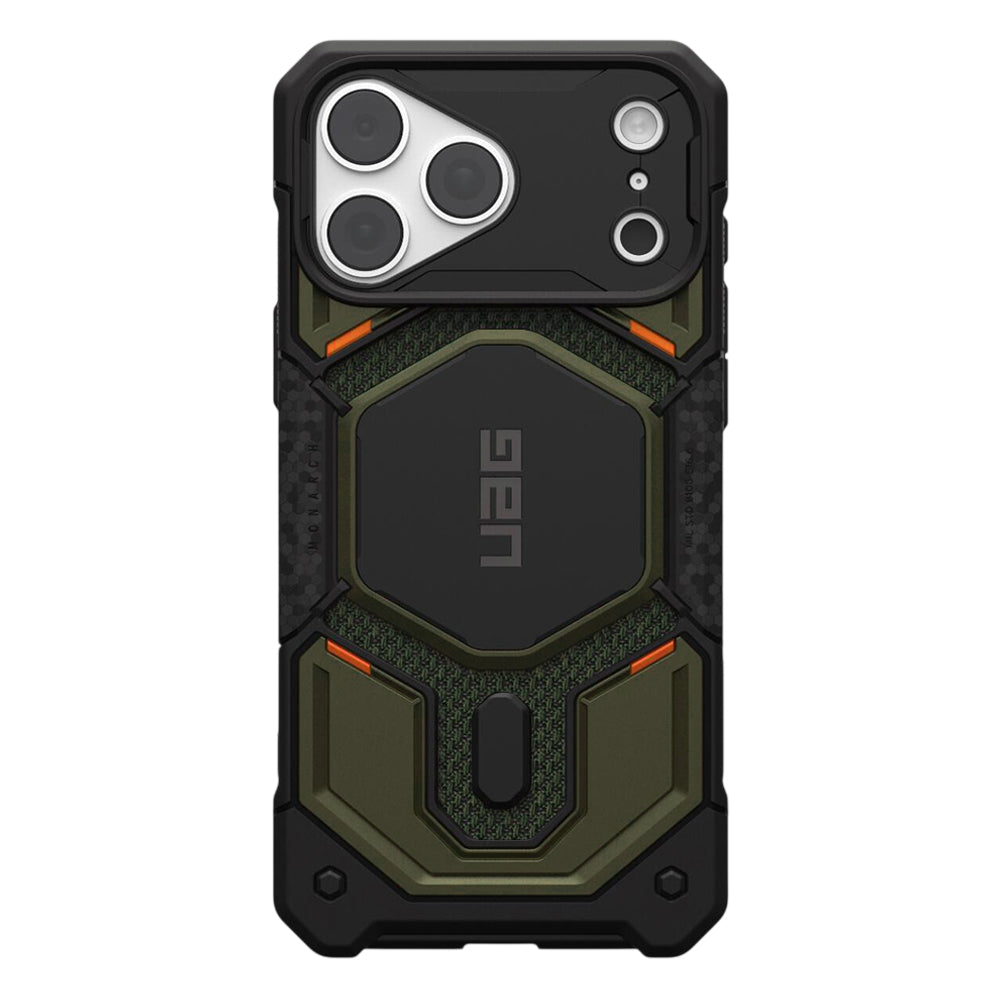 MagSafe Case for Apple iPhone 18 Pro Max / 17 Pro Max, Urban Armor Gear, Monarch Pro Kevlar, Green