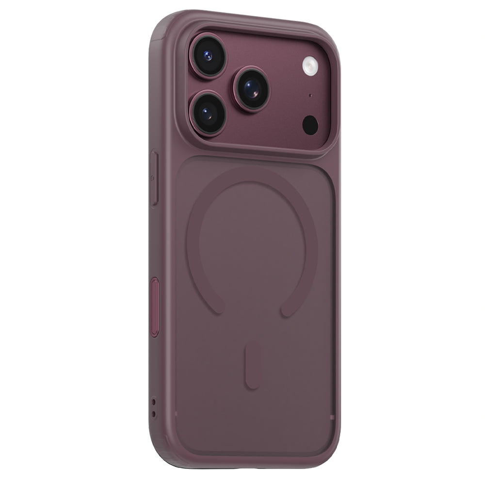 Coque MagSafe pour Apple iPhone 18 Pro Max, Blueo, APE Anti-Drop, bordeaux