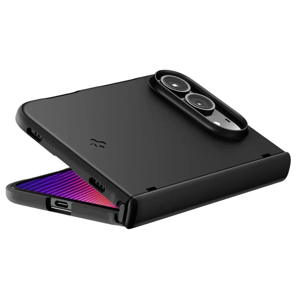 MagSafe-Hülle für Apple iPhone Duo, Spigen, Thintech Pro, Schwarz ACS11696