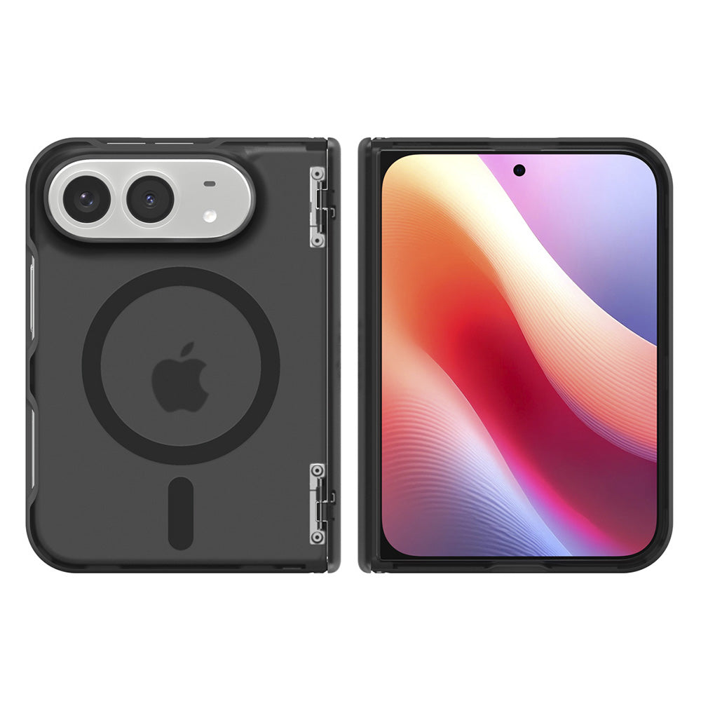 Coque MagSafe pour Apple iPhone Duo, Spigen, Ultra Hybrid Pro, noire satinée ACS11689