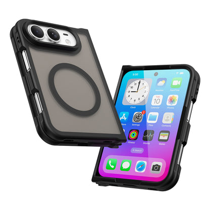 Coque MagSafe pour Apple iPhone Duo, Techsuit, HaloFrost II, Noire