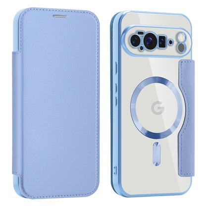 MagSafe-Hülle für Google Pixel 10 Pro XL, Techsuit, SmartMag Book, Blau