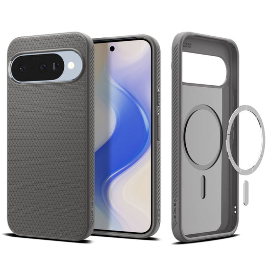 Coque MagSafe pour Google Pixel 10 Pro / 10, Spigen, Liquid Air, Gris ACS09697