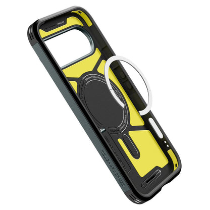 MagSafe Hülle für Google Pixel 10 Pro / 10, Spigen, Tough Armor, Grün ACS09707
