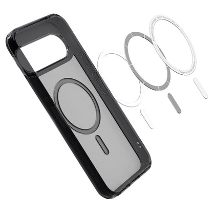 Coque MagSafe pour Google Pixel 10 Pro / 10, Spigen, Ultra Hybrid, Noir Satiné ACS09703