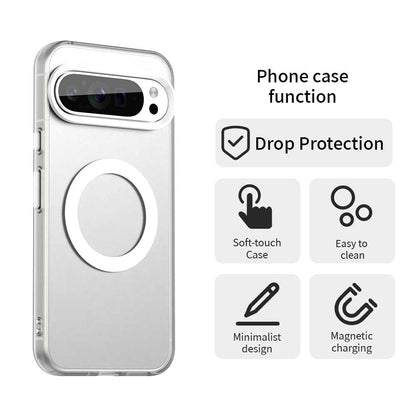 Coque MagSafe pour Google Pixel 10 Pro / 10, Techsuit, CandyCase, Blanche