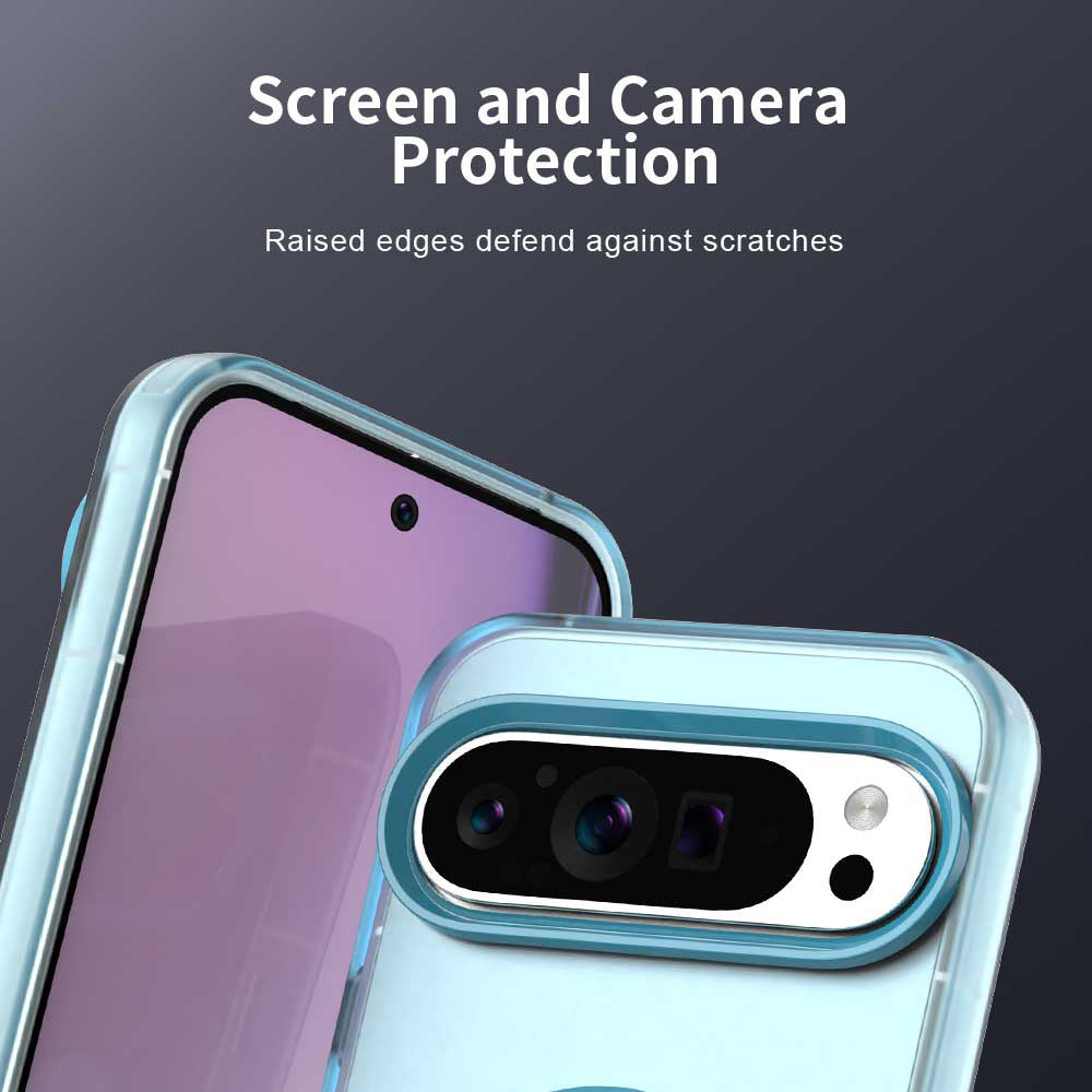 Coque MagSafe pour Google Pixel 10 Pro / 10, Techsuit, CandyCase, Bleue