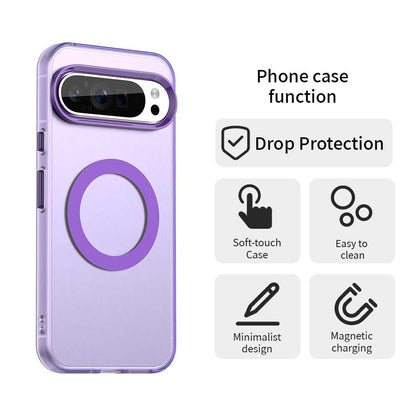 Coque MagSafe pour Google Pixel 10 Pro / 10, Techsuit, CandyCase, Violet