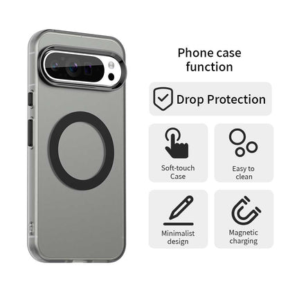 Coque MagSafe pour Google Pixel 10 Pro / 10, Techsuit, CandyCase, Noire
