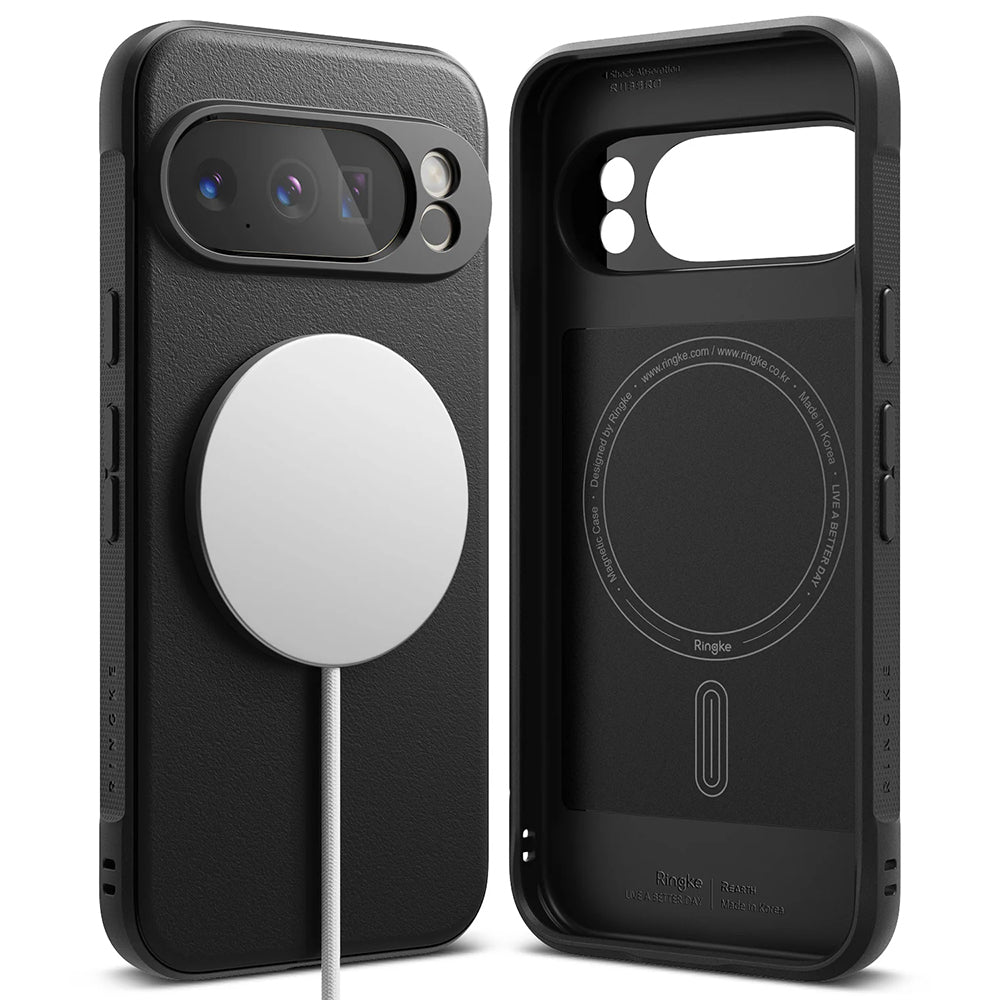 Coque MagSafe pour Google Pixel 10 Pro, Ringke, Onyx, Noire