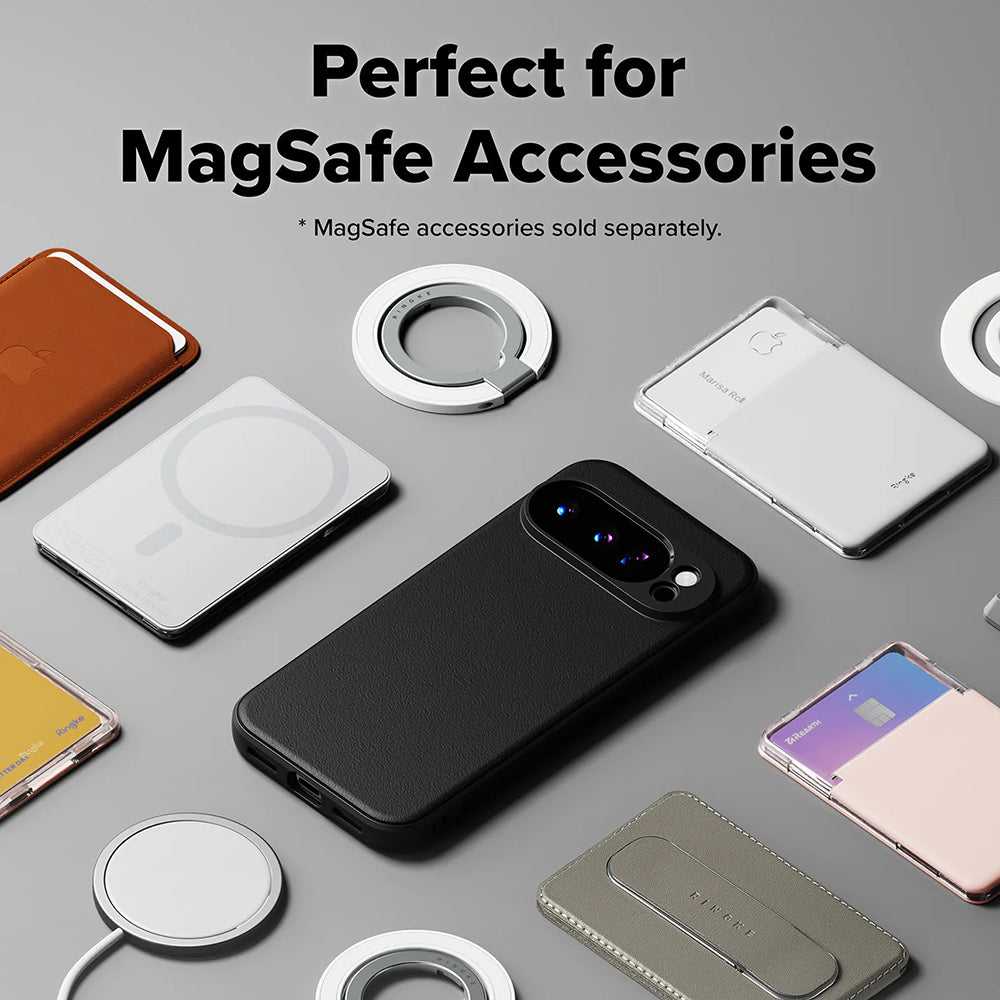 Coque MagSafe pour Google Pixel 10 Pro, Ringke, Onyx, Noire