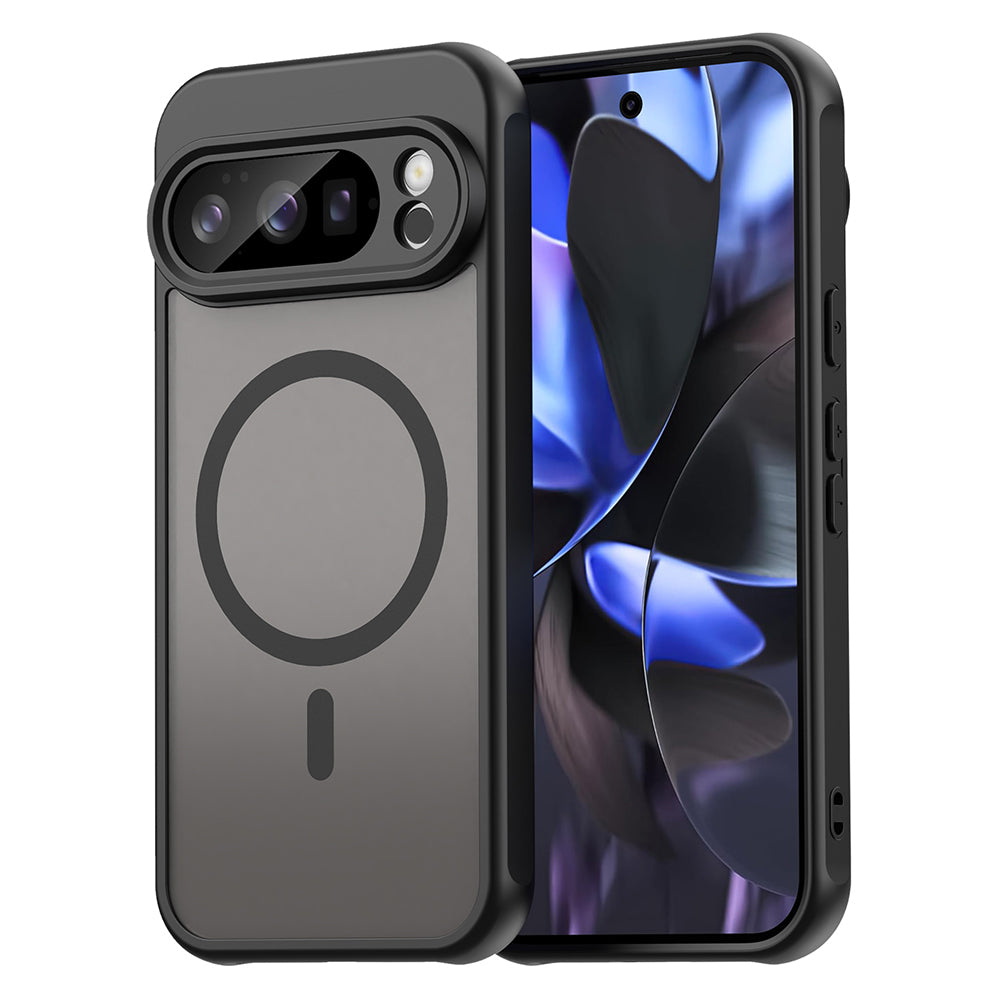 MagSafe-Hülle für Google Pixel 10 Pro, Techsuit, HaloFrost II, Schwarz