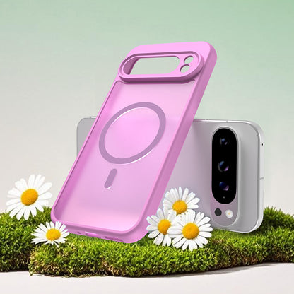 MagSafe Case for Google Pixel 10 Pro, Techsuit, HaloFrost II, Pink