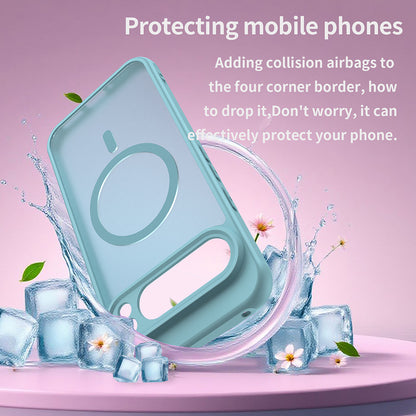 Étui MagSafe pour Google Pixel 10 Pro, Techsuit, HaloFrost II, Vert Clair