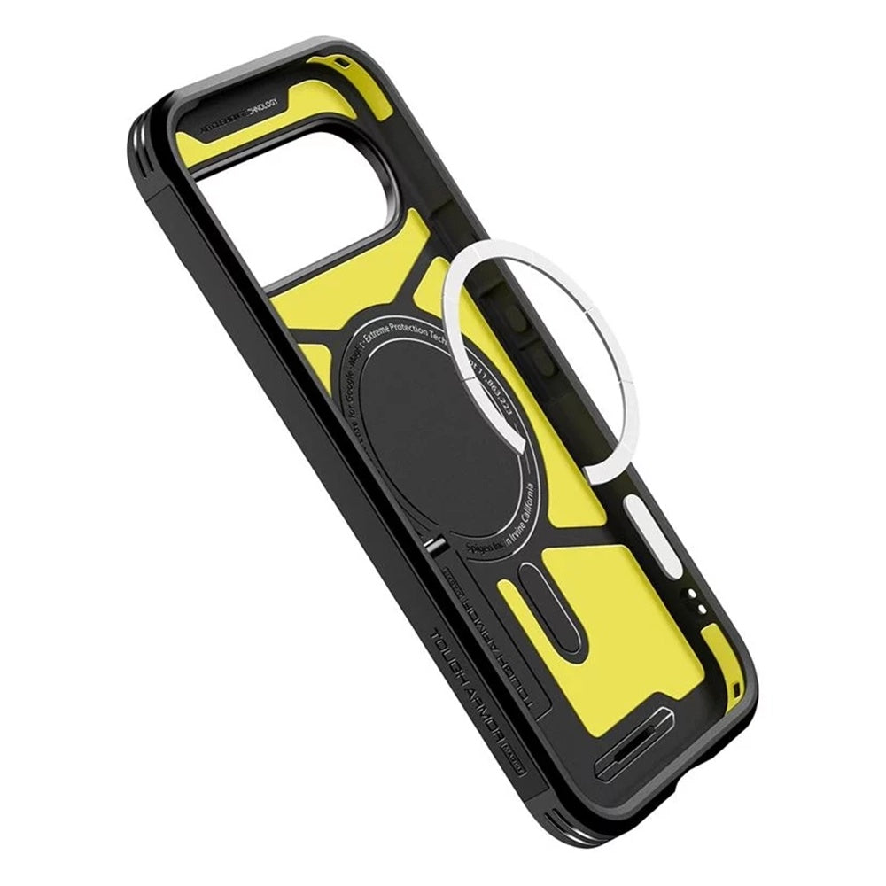 MagSafe Hülle für Google Pixel 10 Pro XL, Spigen, Tough Armor, Schwarz