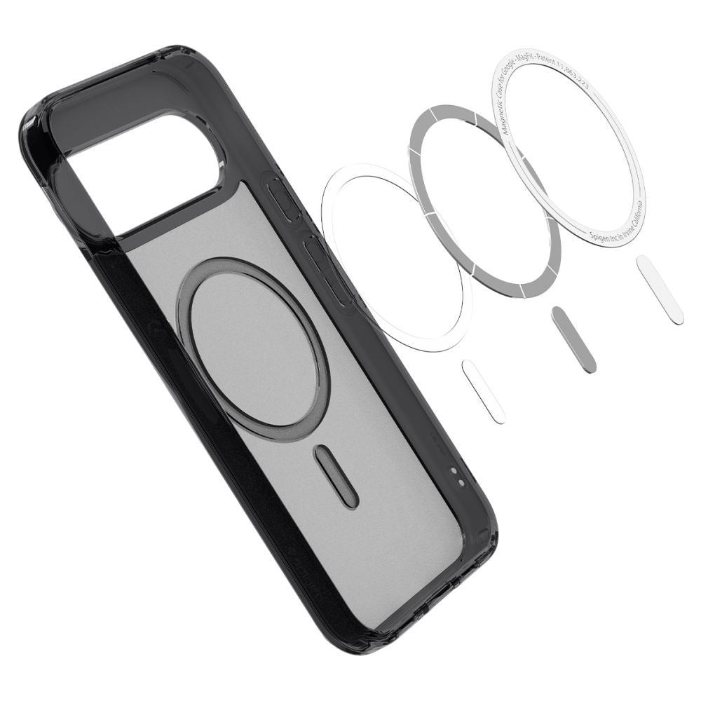 Coque MagSafe pour Google Pixel 10 Pro XL, Spigen, Ultra Hybrid, Noir Satiné ACS09726