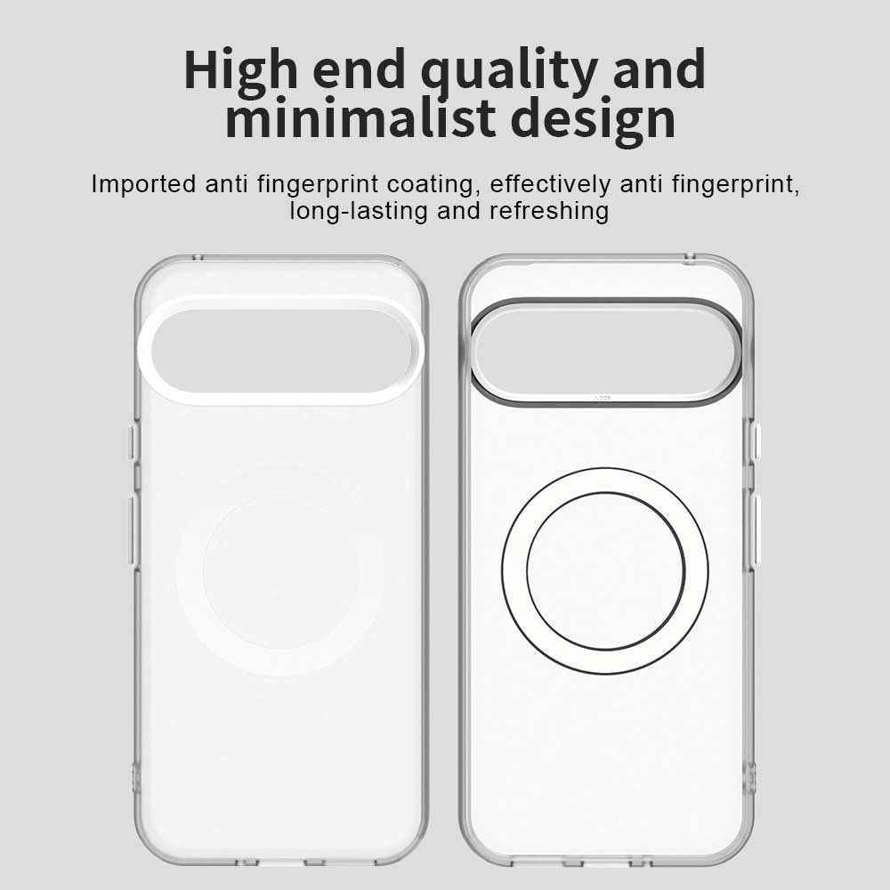 Coque MagSafe pour Google Pixel 10 Pro XL, Techsuit, CandyCase, Blanche