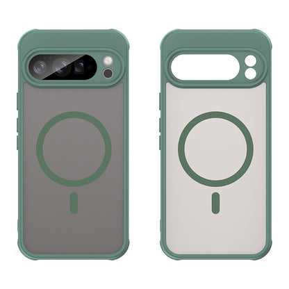 Coque MagSafe pour Google Pixel 10 Pro XL, Techsuit, HaloFrost II, Vert