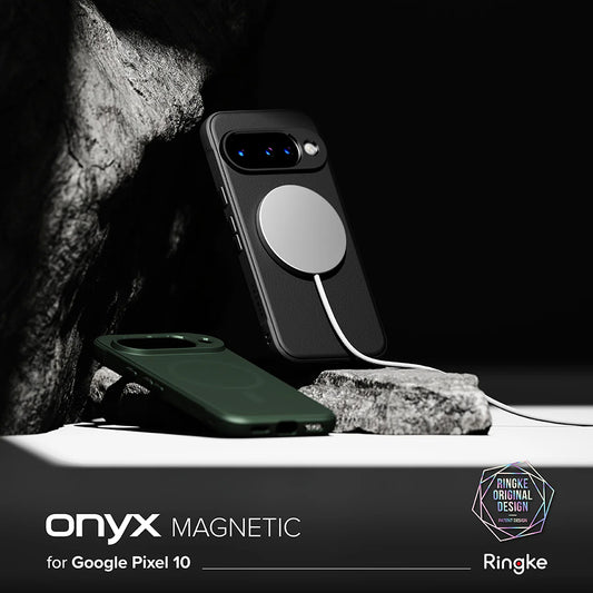 MagSafe-Hülle für Google Pixel 10, Ringke, Onyx, Schwarz