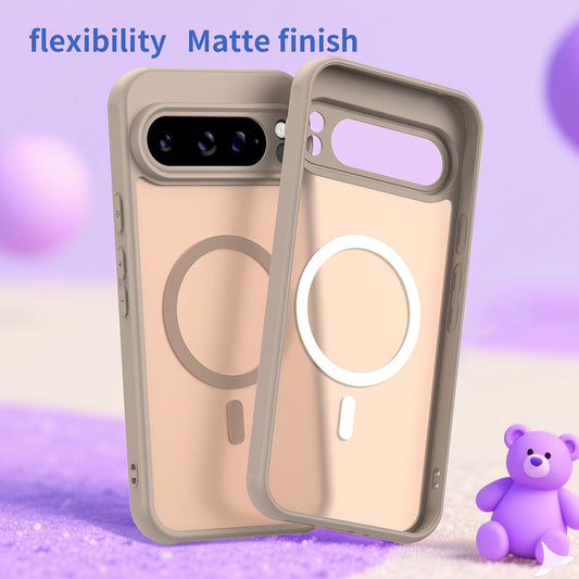 MagSafe Hülle für Google Pixel 10, Techsuit, HaloFrost II, Gold