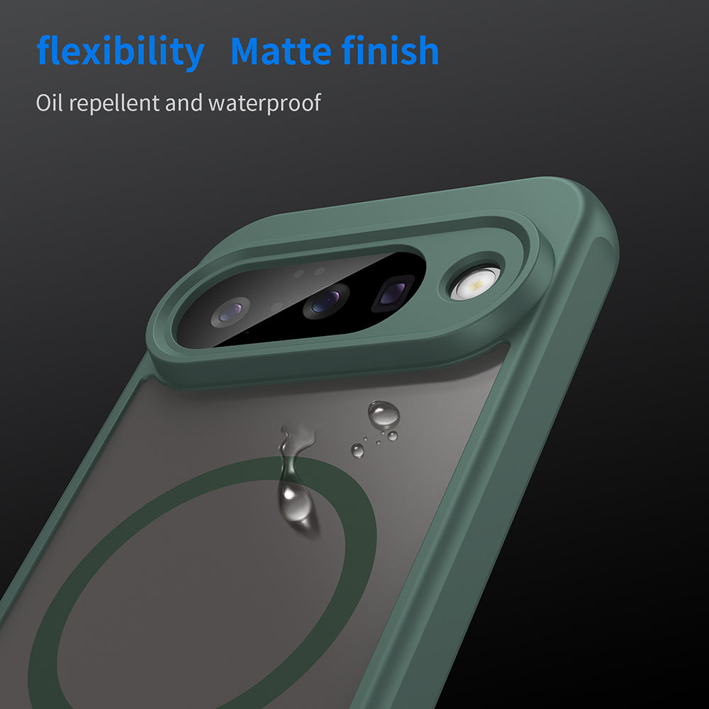 Coque MagSafe pour Google Pixel 10, Techsuit, HaloFrost II, Vert