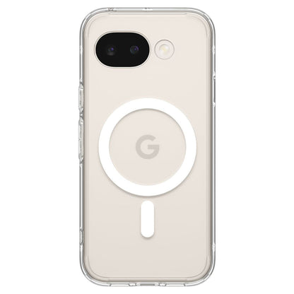 Coque MagSafe pour Google Pixel 10a, Spigen, Ultra Hybrid, Transparente Blanche ACS11276
