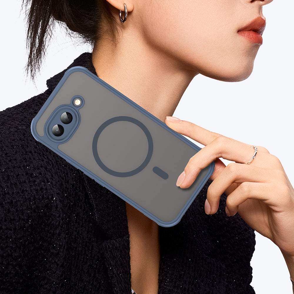 MagSafe Hülle für Google Pixel 10a, Techsuit, HaloFrost II, Marineblau