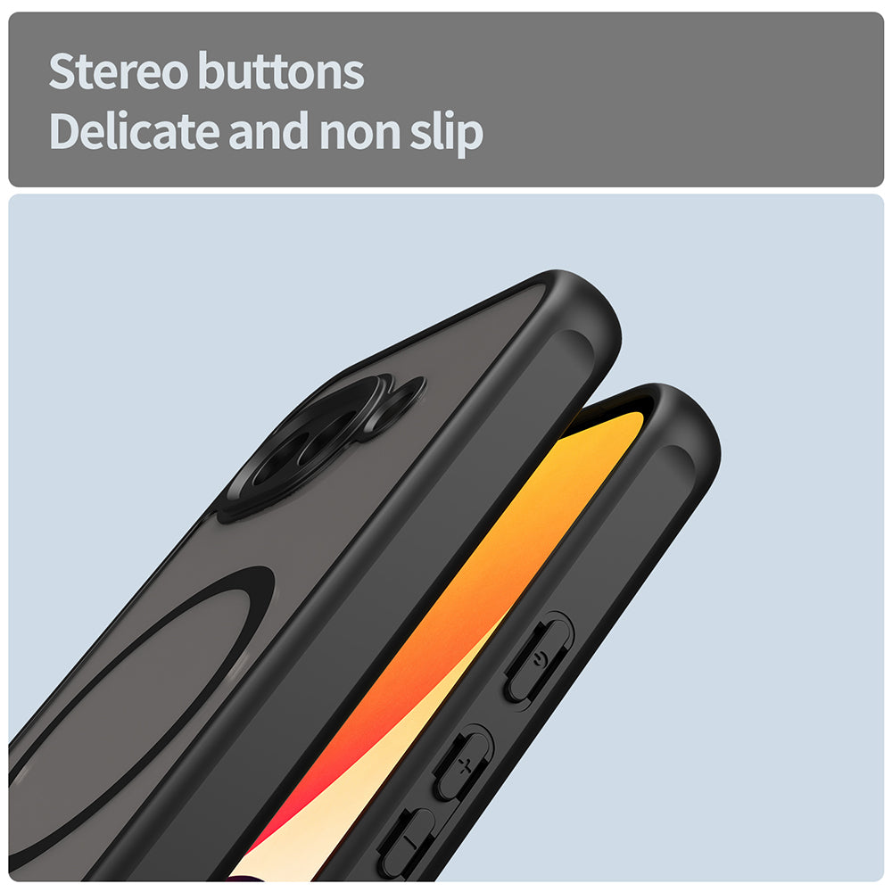 MagSafe Hülle für Google Pixel 10a, Techsuit, HaloFrost II, Schwarz