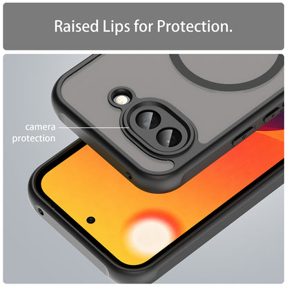 MagSafe Hülle für Google Pixel 10a, Techsuit, HaloFrost II, Schwarz