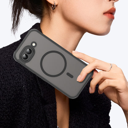 MagSafe Hülle für Google Pixel 10a, Techsuit, HaloFrost II, Schwarz