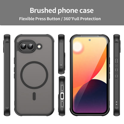 MagSafe Hülle für Google Pixel 10a, Techsuit, HaloFrost II, Schwarz