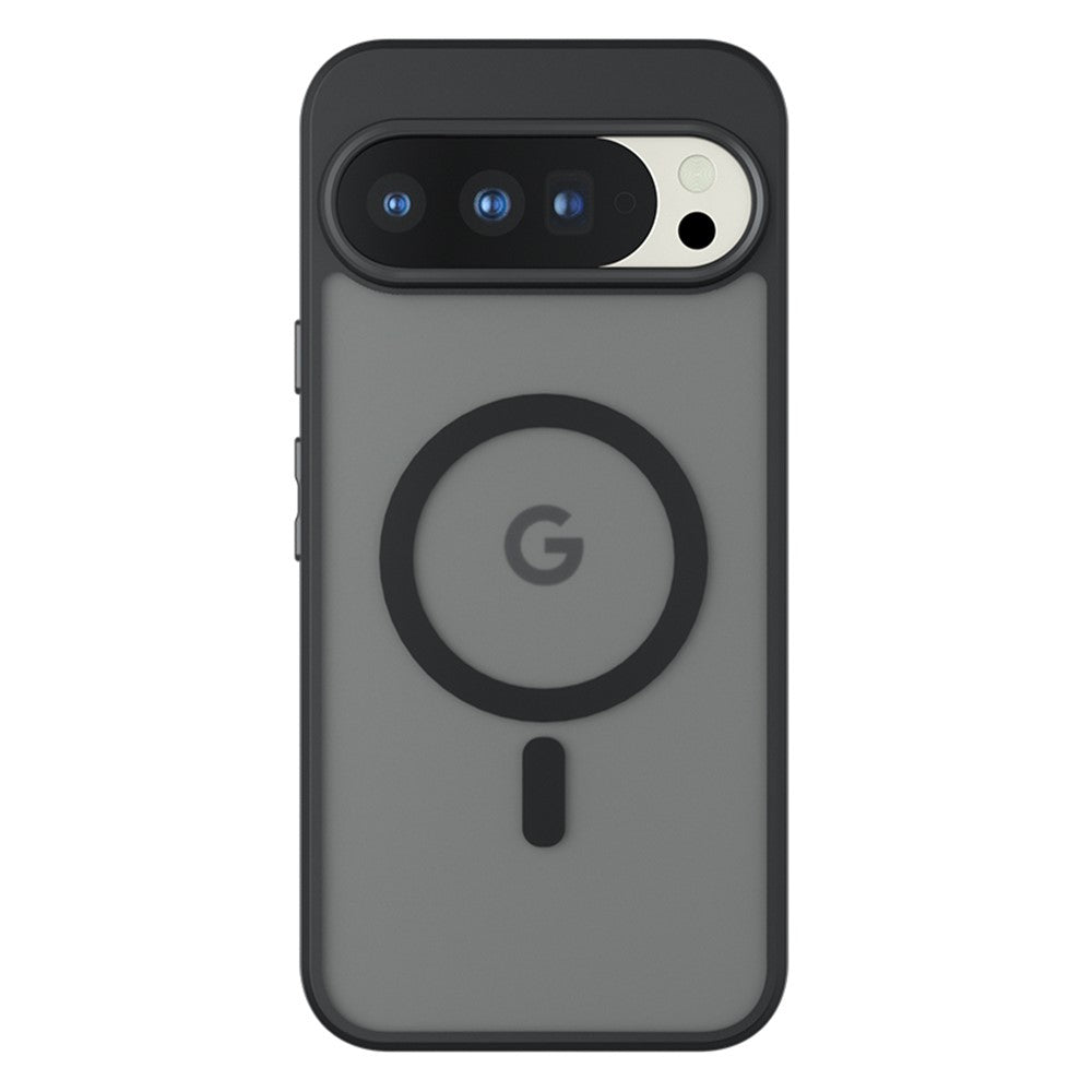 Coque MagSafe pour Google Pixel 11 Pro / 11, Techsuit, PureFrost, Noir Satiné