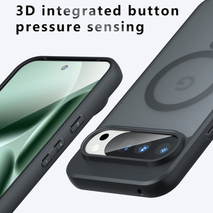 Coque MagSafe pour Google Pixel 11 Pro / 11, Techsuit, PureFrost, Noir Satiné