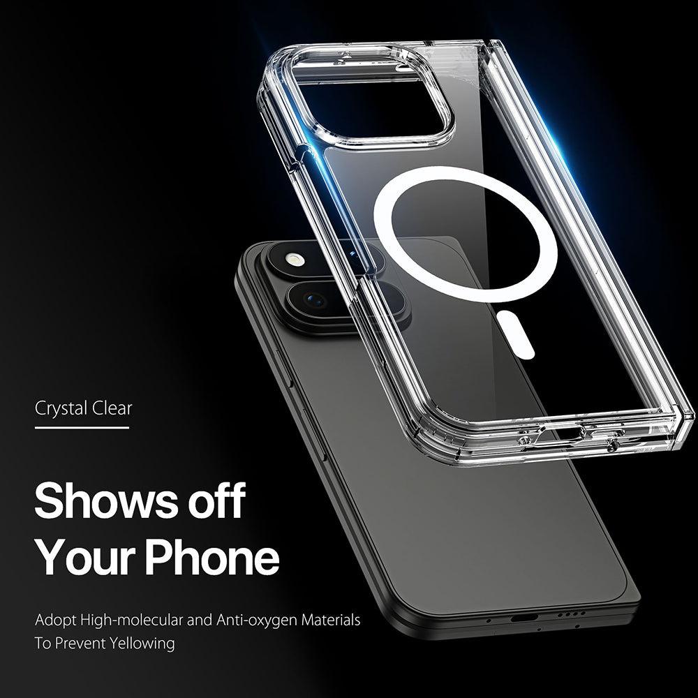 MagSafe-Hülle für Google Pixel 11 Pro Fold, DUX DUCIS, Klar, Transparent