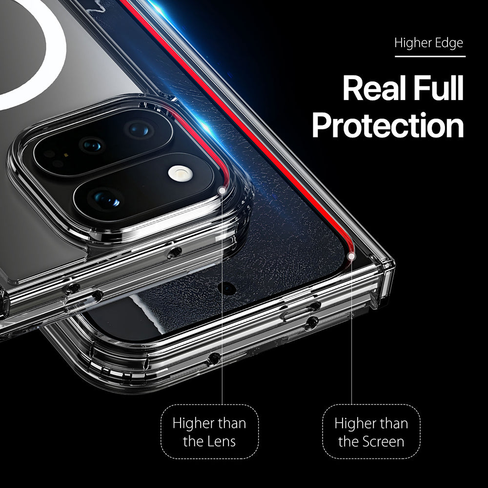 MagSafe-Hülle für Google Pixel 11 Pro Fold, DUX DUCIS, Klar, Transparent