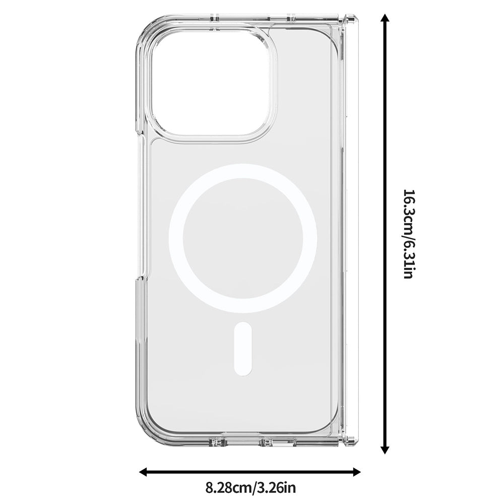 MagSafe-Hülle für Google Pixel 11 Pro Fold, DUX DUCIS, Klar, Transparent