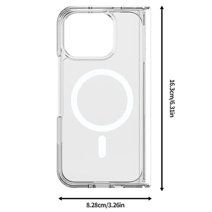 MagSafe-Hülle für Google Pixel 11 Pro Fold, DUX DUCIS, Klar, Transparent