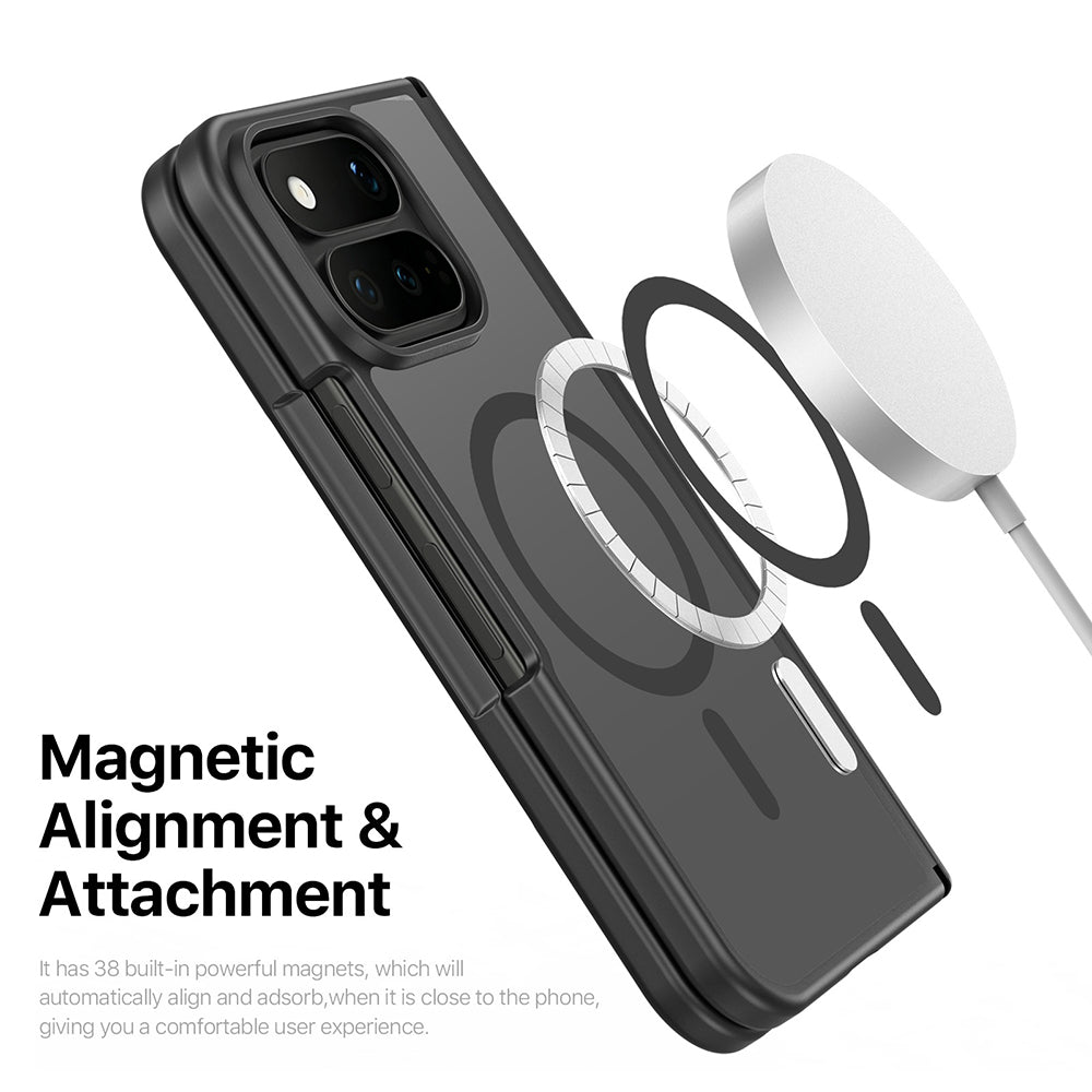 MagSafe-Hülle für Google Pixel 11 Pro Fold, DUX DUCIS, Yind, Schwarz