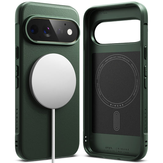 Coque MagSafe pour Google Pixel 11 Pro, Ringke, Onyx, Vert Foncé