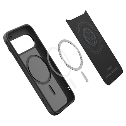 Coque MagSafe pour Google Pixel 11 Pro, Spigen, Liquid Air, Noir Mat ACS11429