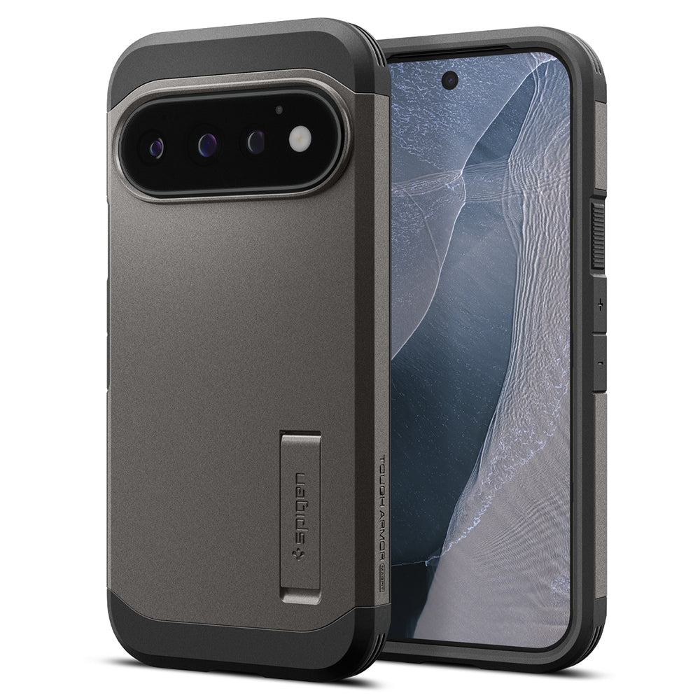 MagSafe-Hülle für Google Pixel 11 Pro, Spigen, Tough Armor, Grau ACS11860