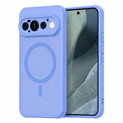 Coque MagSafe pour Google Pixel 11 Pro, Techsuit, HaloFrost II, Bleue