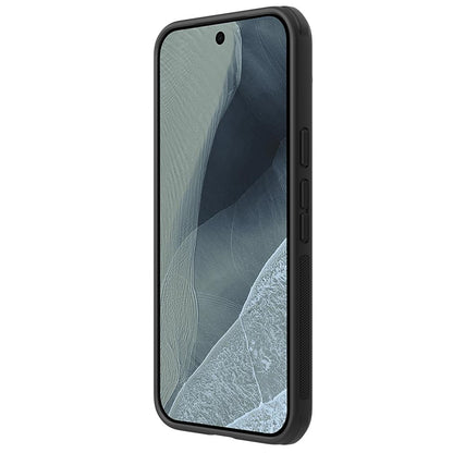 MagSafe-Hülle für Google Pixel 11 Pro XL, Nillkin, Super Shield Pro, Schwarz Transparent Satiniert