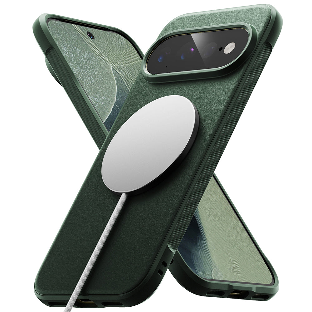 MagSafe-Hülle für Google Pixel 11 Pro XL, Ringke, Onyx, Dunkelgrün
