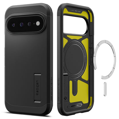 Coque MagSafe pour Google Pixel 11 Pro XL, Spigen, Tough Armor, Noire ACS11453