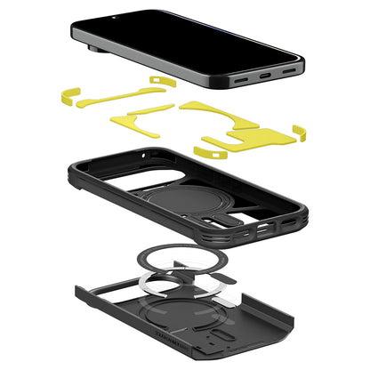 Coque MagSafe pour Google Pixel 11 Pro XL, Spigen, Tough Armor, Noire ACS11453