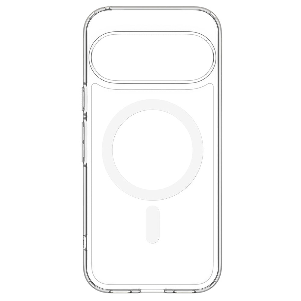 Coque MagSafe pour Google Pixel 11 Pro XL, Spigen, Ultra Hybrid, Transparente Blanche ACS11451